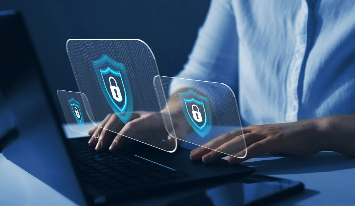 Illustration of a browser revealing configuration details that form a digital fingerprint